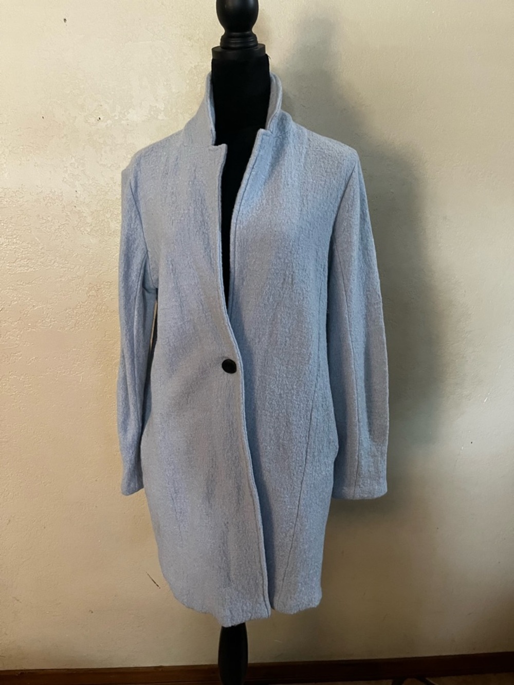 Rachel Zoe Light Blue Teddy Jacket